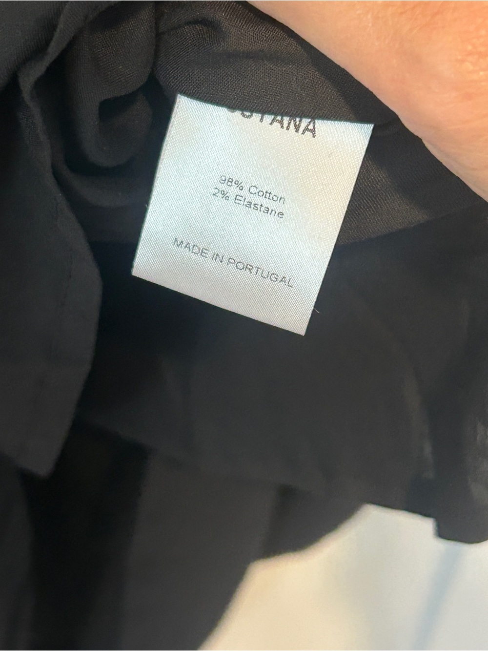 Cuyana Maxi Flounce Dress - Black; size large - Picture 8 of 10